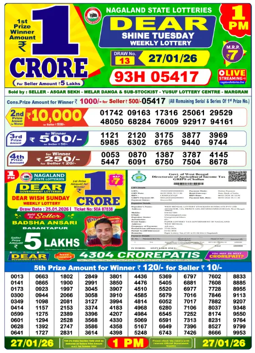 dear-lottery-sambad-1-pm-27-january-2026-winner-list