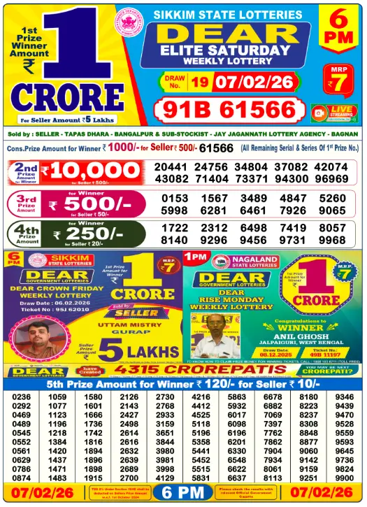 dear-lottery-sambad-6-pm-7-February-2026-winner-list