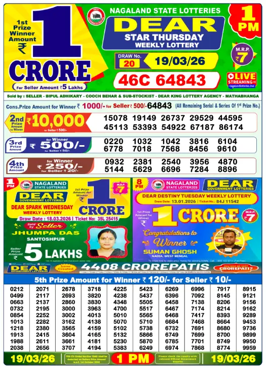 dear-lottery-sambad-1-pm-19-march-2026-winner-list