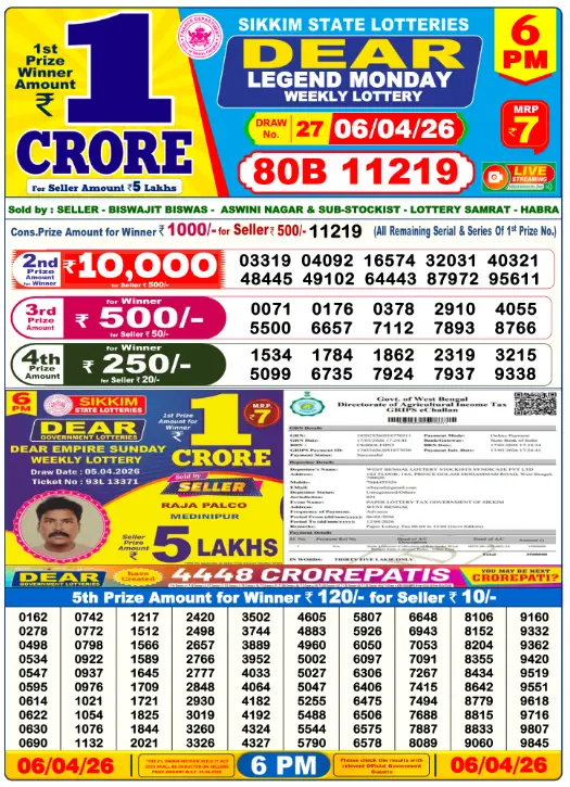 dear-lottery-sambad-6-pm-5-April-2026-winner-list