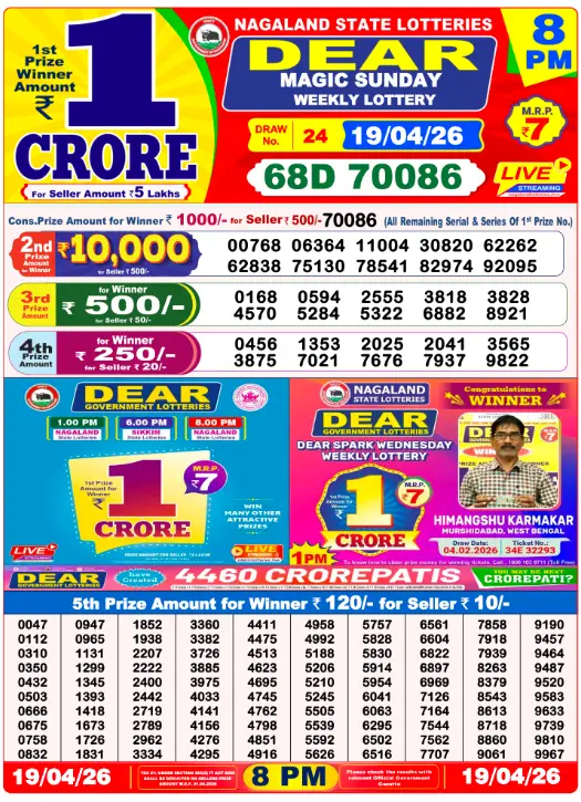dear-lottery-sambad-8-pm-19-april-2026-winner-list