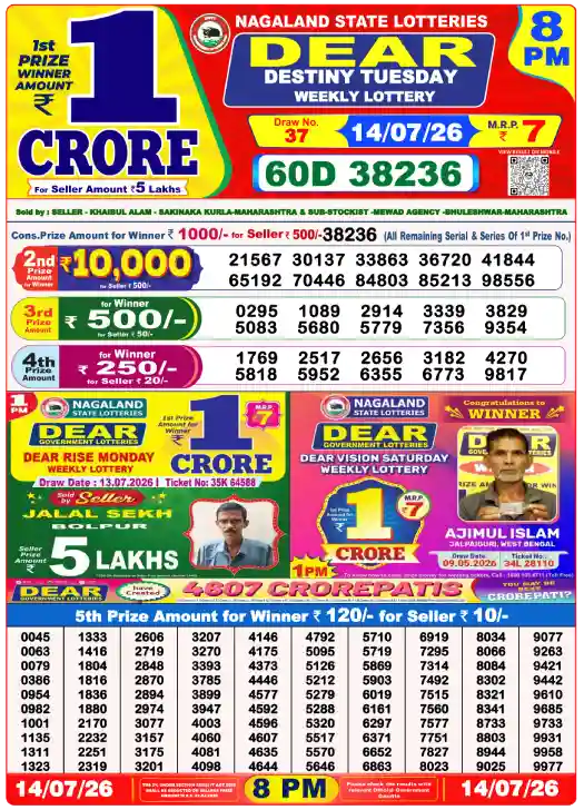 dear-lottery-sambad-8-pm-14-july-2026-winner-list